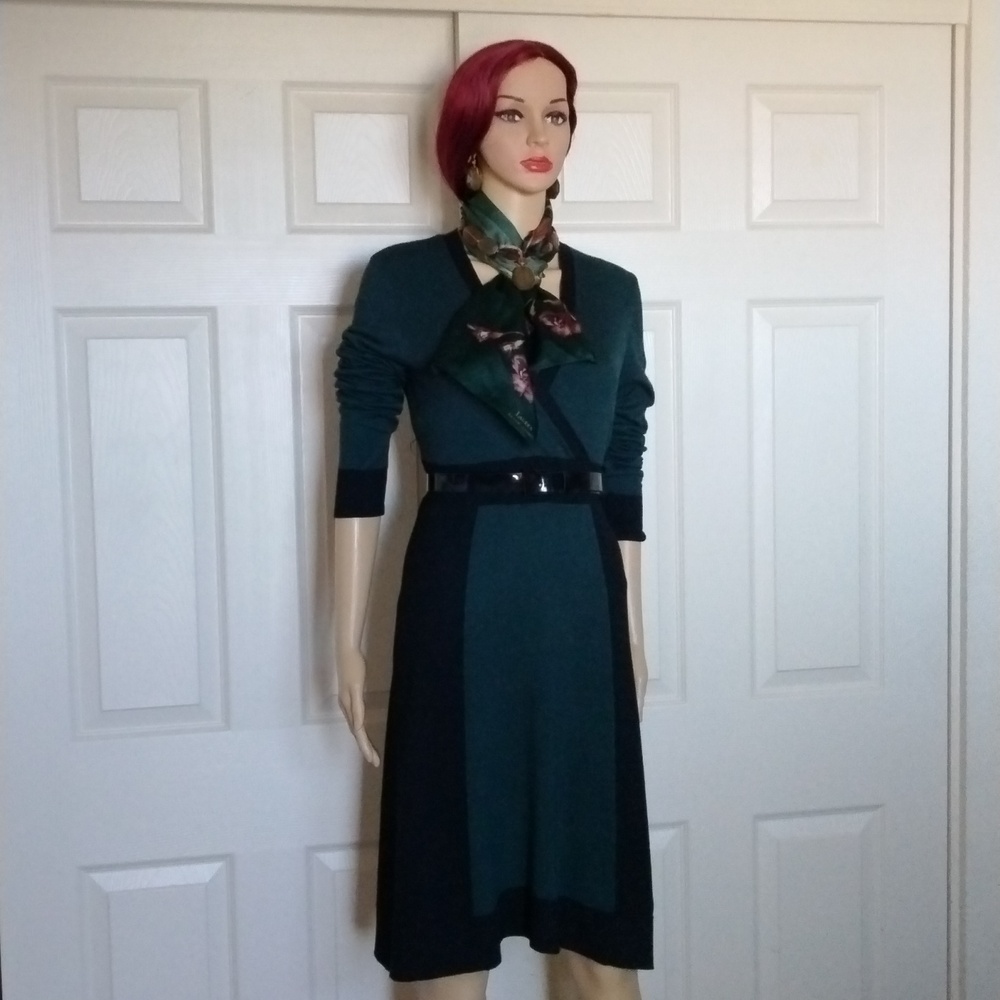 Alfani color block knit dress - Picture 6 of 8